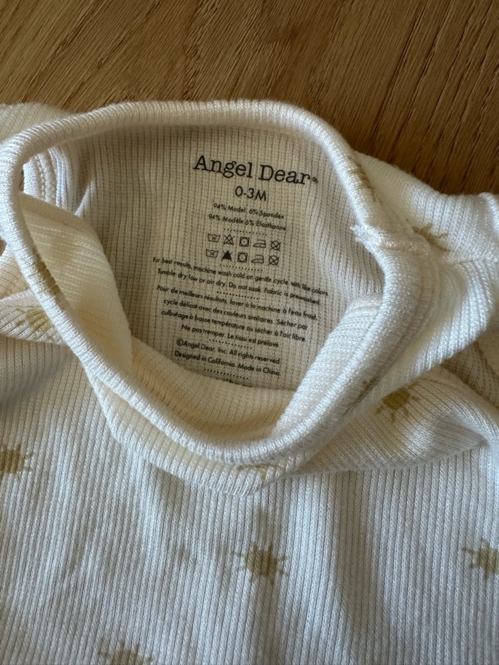 Angel Dear Ruffle Tank Bodysuit - Picture 3 of 3